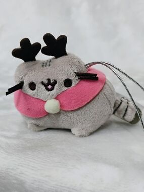 Gund Pusheen Reindeer Mini Plush Blind Box Series 5 Holiday Christmas Ornament F